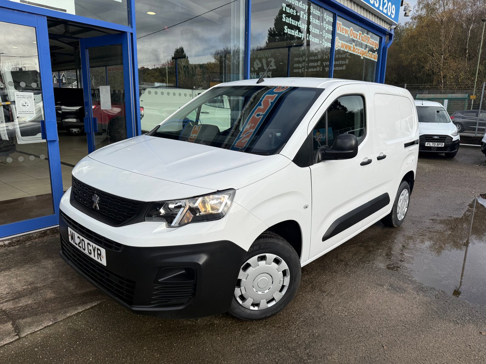 2020 PEUGEOT PARTNER 1.5L Diesel Manual - 79,000 Miles - Thumbnail 2