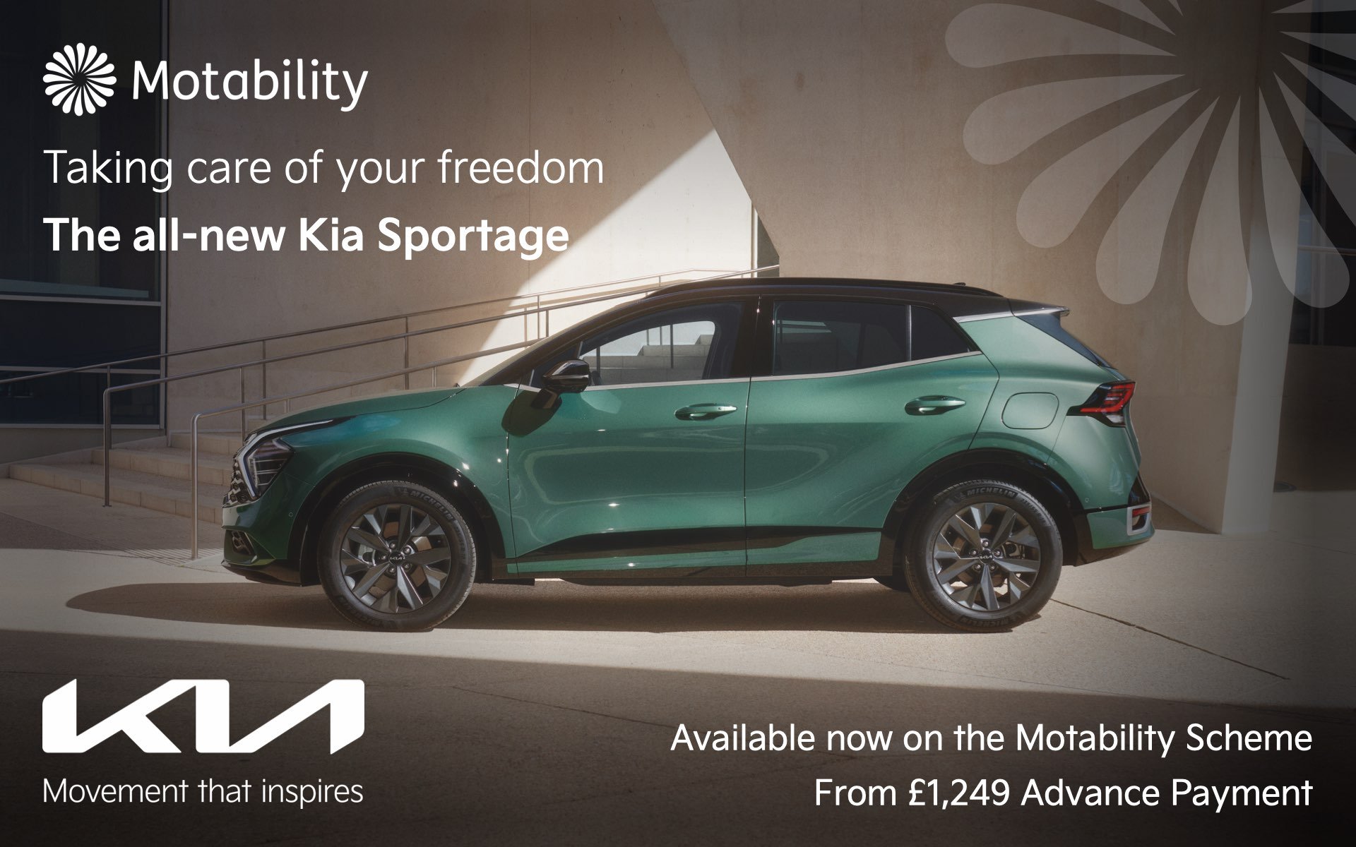 All-New Kia Sportage Motability